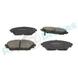 Jeu de 4 plaquettes de frein avant RAP BRAKES R-P1346 - Visuel 2