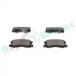 Jeu de 4 plaquettes de frein arrière RAP BRAKES R-P1349 - Visuel 3