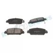 Jeu de 4 plaquettes de frein avant RAP BRAKES R-P1358 - Visuel 2