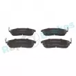 Jeu de 4 plaquettes de frein avant RAP BRAKES R-P1359 - Visuel 1