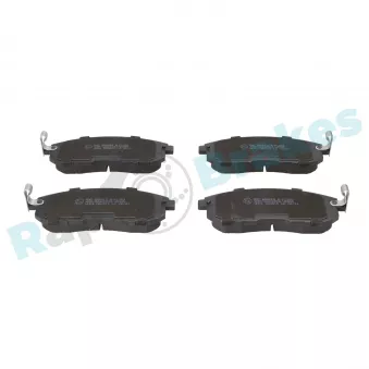 Jeu de 4 plaquettes de frein avant RAP BRAKES R-P1359