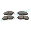 Jeu de 4 plaquettes de frein avant RAP BRAKES R-P1359 - Visuel 3