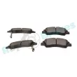 Jeu de 4 plaquettes de frein avant RAP BRAKES R-P1361 - Visuel 3