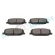 Jeu de 4 plaquettes de frein avant RAP BRAKES R-P1366 - Visuel 3