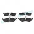 Jeu de 4 plaquettes de frein avant RAP BRAKES R-P1388 - Visuel 1