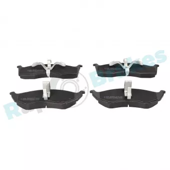 Jeu de 4 plaquettes de frein avant RAP BRAKES R-P1388