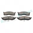Jeu de 4 plaquettes de frein avant RAP BRAKES R-P1388 - Visuel 3