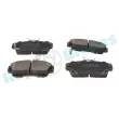 Jeu de 4 plaquettes de frein avant RAP BRAKES R-P1393 - Visuel 2