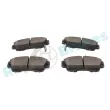 Jeu de 4 plaquettes de frein avant RAP BRAKES R-P1393 - Visuel 3