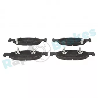 Jeu de 4 plaquettes de frein avant RAP BRAKES R-P1395