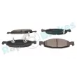 Jeu de 4 plaquettes de frein avant RAP BRAKES R-P1395 - Visuel 2