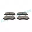 Jeu de 4 plaquettes de frein avant RAP BRAKES R-P1399 - Visuel 3