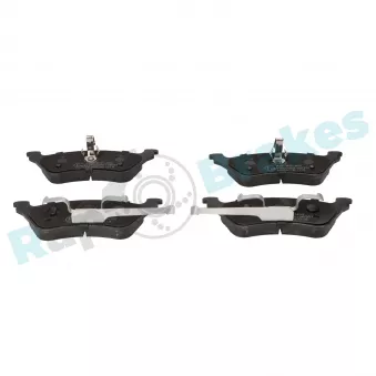Jeu de 4 plaquettes de frein arrière RAP BRAKES R-P1403