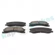 Jeu de 4 plaquettes de frein avant RAP BRAKES R-P1406 - Visuel 2
