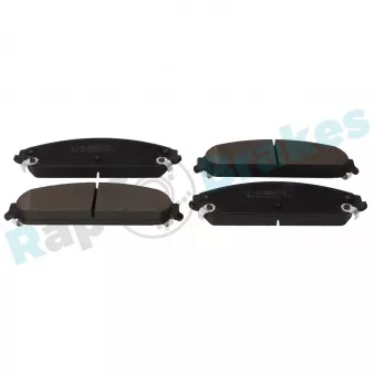 Jeu de 4 plaquettes de frein avant RAP BRAKES R-P1407
