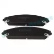 Jeu de 4 plaquettes de frein avant RAP BRAKES R-P1407 - Visuel 3