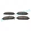 Jeu de 4 plaquettes de frein avant RAP BRAKES R-P1409 - Visuel 3