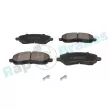 Jeu de 4 plaquettes de frein avant RAP BRAKES R-P1415 - Visuel 2