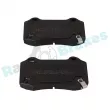 Jeu de 4 plaquettes de frein arrière RAP BRAKES R-P1419 - Visuel 3