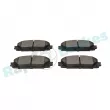 Jeu de 4 plaquettes de frein avant RAP BRAKES R-P1421 - Visuel 3