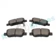 Jeu de 4 plaquettes de frein arrière RAP BRAKES R-P1423 - Visuel 3