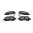 Jeu de 4 plaquettes de frein arrière RAP BRAKES R-P1424 - Visuel 3