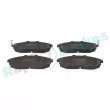 Jeu de 4 plaquettes de frein avant RAP BRAKES R-P1426 - Visuel 1