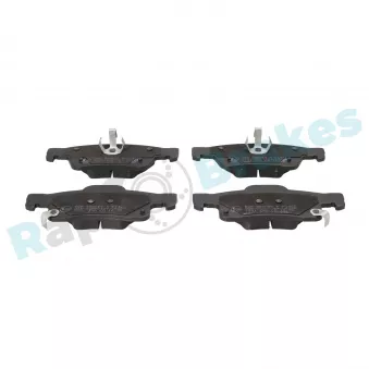 Jeu de 4 plaquettes de frein arrière RAP BRAKES R-P1427