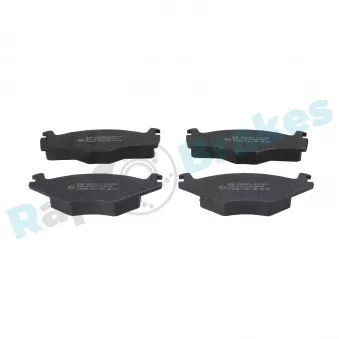 Jeu de 4 plaquettes de frein avant RAP BRAKES R-P1438