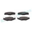 Jeu de 4 plaquettes de frein avant RAP BRAKES R-P1438 - Visuel 3