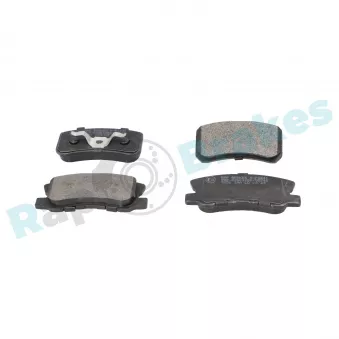 Jeu de 4 plaquettes de frein arrière RAP BRAKES R-P1441