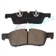 Jeu de 4 plaquettes de frein avant RAP BRAKES R-P1444 - Visuel 2
