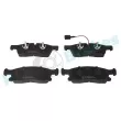 Jeu de 4 plaquettes de frein avant RAP BRAKES R-P1445 - Visuel 1
