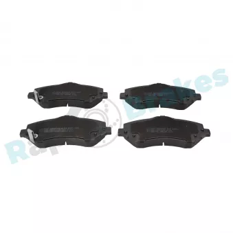 Jeu de 4 plaquettes de frein avant RAP BRAKES R-P1446