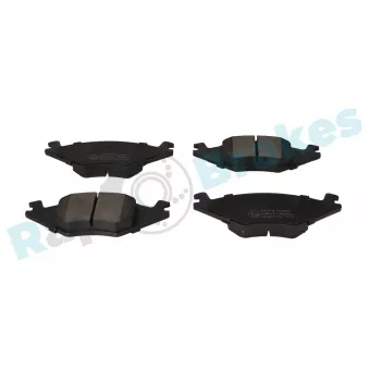 Jeu de 4 plaquettes de frein avant RAP BRAKES R-P1448