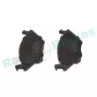 Jeu de 4 plaquettes de frein avant RAP BRAKES R-P1448 - Visuel 3
