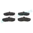 Jeu de 4 plaquettes de frein avant RAP BRAKES R-P1450 - Visuel 1