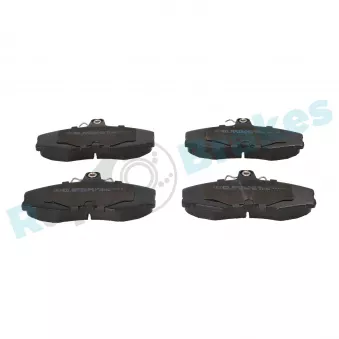 Jeu de 4 plaquettes de frein avant RAP BRAKES R-P1450