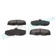 Jeu de 4 plaquettes de frein avant RAP BRAKES R-P1450 - Visuel 2