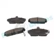 Jeu de 4 plaquettes de frein avant RAP BRAKES R-P1452 - Visuel 2