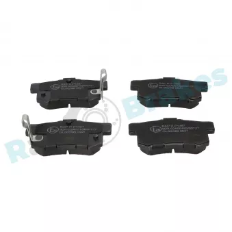 Jeu de 4 plaquettes de frein arrière RAP BRAKES R-P1467
