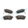 Jeu de 4 plaquettes de frein arrière RAP BRAKES R-P1467 - Visuel 3