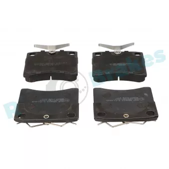 Jeu de 4 plaquettes de frein avant RAP BRAKES R-P1469