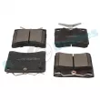 Jeu de 4 plaquettes de frein avant RAP BRAKES R-P1469 - Visuel 2