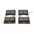 Jeu de 4 plaquettes de frein avant RAP BRAKES R-P1469 - Visuel 3