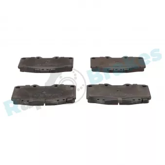 Jeu de 4 plaquettes de frein avant RAP BRAKES R-P1470