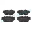 Jeu de 4 plaquettes de frein avant RAP BRAKES R-P1473 - Visuel 1