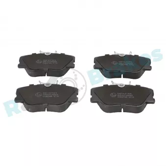 Jeu de 4 plaquettes de frein avant RAP BRAKES R-P1474