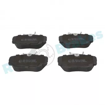 Jeu de 4 plaquettes de frein avant RAP BRAKES R-P1475