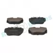 Jeu de 4 plaquettes de frein avant RAP BRAKES R-P1475 - Visuel 2